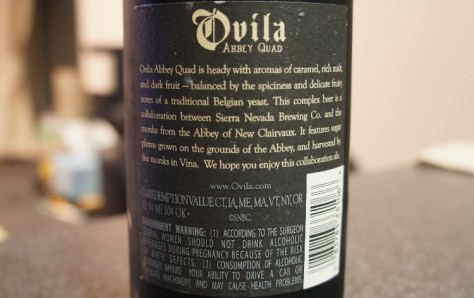sierra nevada ovila abbey quad plums 4