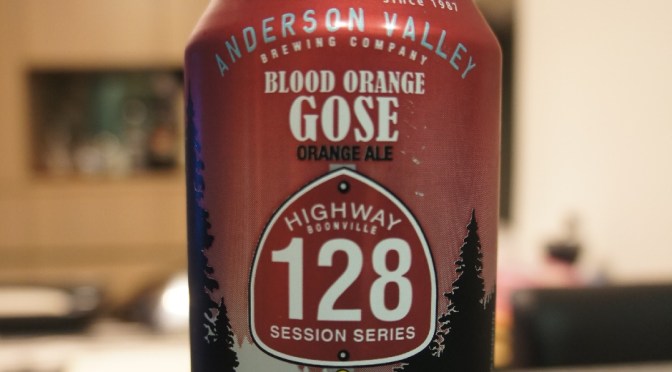 Anderson Valley Highway 128 Blood Orange Gose