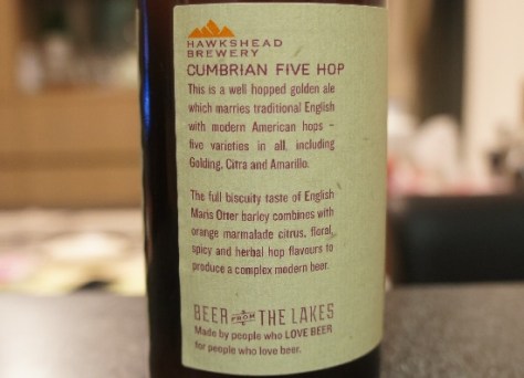 hawkshead cumbrian 5 hop 5