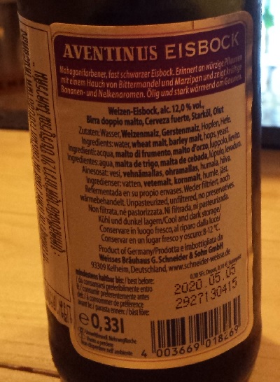 schneider weisse aventinus eisbock 3