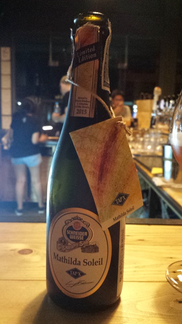 schneider weisse tap x mathilda soleil 1