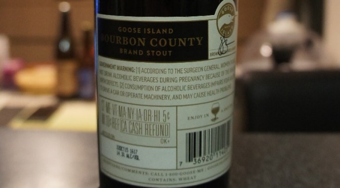 Goose Island Bourbon County Brand Stout