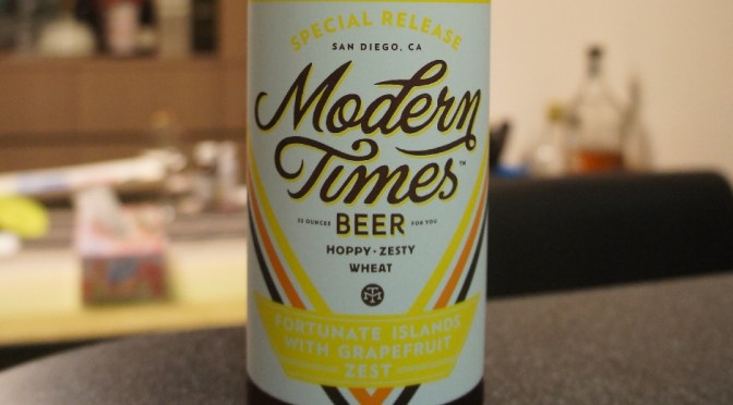 Modern Times Fortunate Islands with Grapefruit Zest
