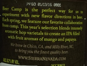 sierra nevada beer camp (2016) tropical ipa 4