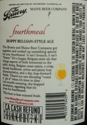 the bruery x maine fourthmeal 4