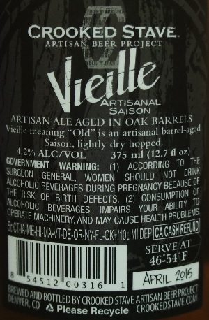 crooked stave vieille artisanal saison 3