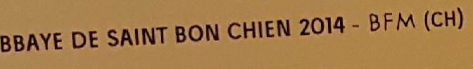 BFM Abbaye de Saint Bon-Chien 2014