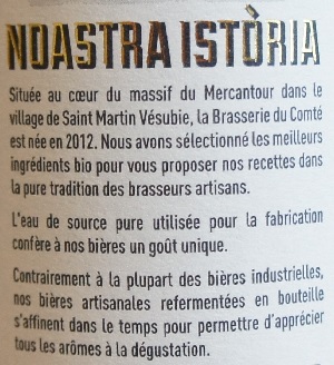 bière du comté l’ambrée bio du mercantour 5