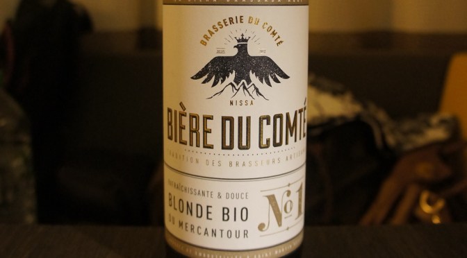 Bière du Comté La Blonde Bio du Mercantour