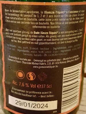 tilquin oude (gueuze tilquin)2 à l'ancienne 2