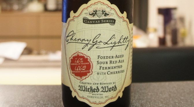 Wicked Weed Cherry Go Lightly (Canvas Series)