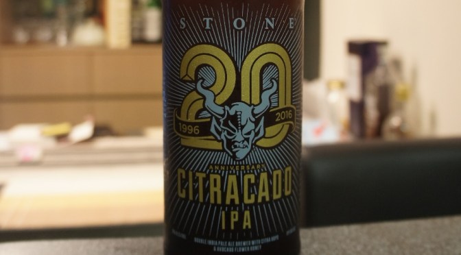 Stone 20th Anniversary Citracado IPA