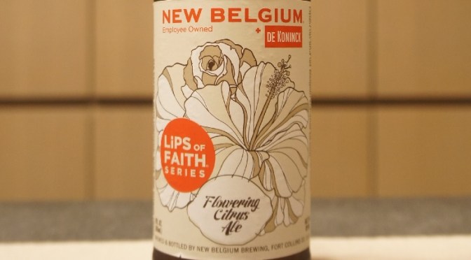 New Belgium x De Koninck Lips of Faith – Flowering Citrus Ale