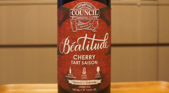 Council Béatitude Cherry Tart Saison