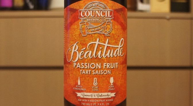Council Béatitude Passion Fruit Tart Saison