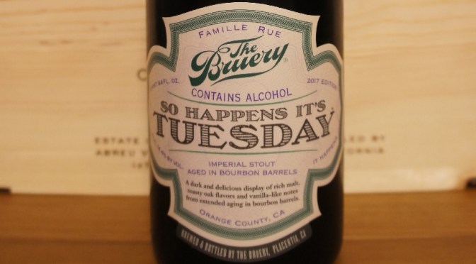 The Bruery So Happens It’s Tuesday