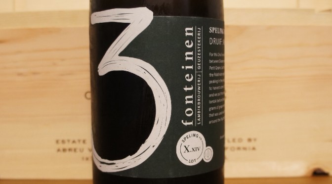 3 Fonteinen Speling van het Lot X.xiv: Druif: Morio Muscat