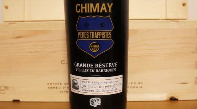 Chimay Grande Réserve Vieillie en Barriques: Châtaignier neuf, Chêne, Cognac 15/03/2016