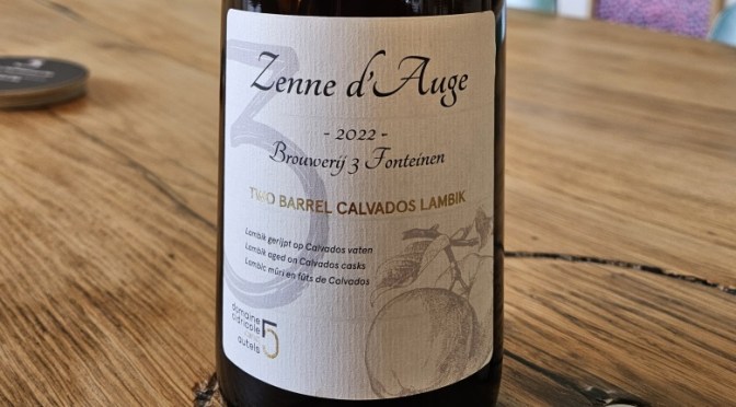 3 Fonteinen Zenne d’Auge (Two Barrel Calvados Lambik)